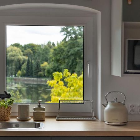 Apartament Przy Stawie Zdrojowym Kudowa-Zdrój Buitenkant foto